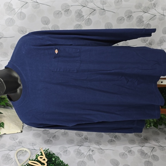 Dickies Navy Pocket Work Tee - Picture 3 of 6
